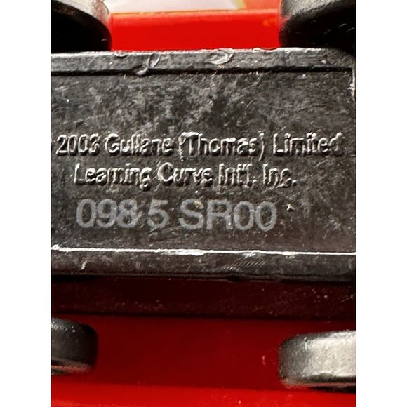 Thomas & Friends Red Jet Fuel Train Car Vtg 2003 Take N Play Along Diecast READ - Picture 12 of 14